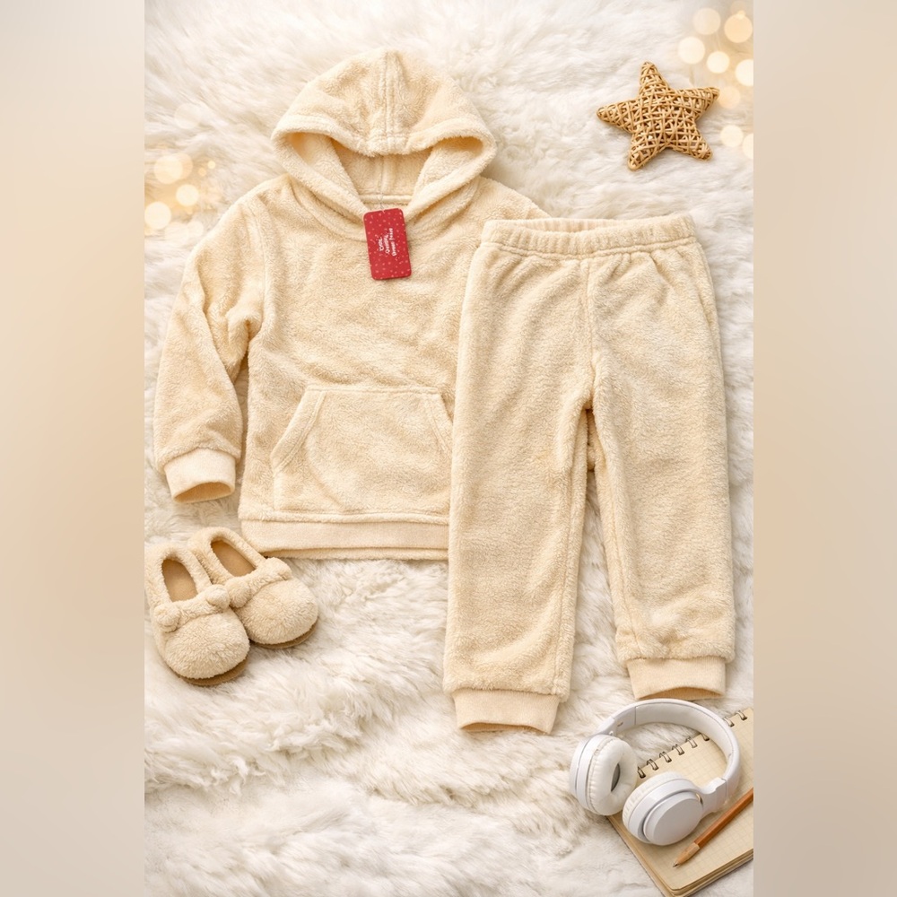 ✨ NEW Fleece Hoodie & Pants Set (Size 10–11 Youth) ✨